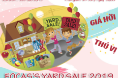 Focas’s Yard Sale 2019 – Trao đổi đồ cũ, bán hàng thanh lý